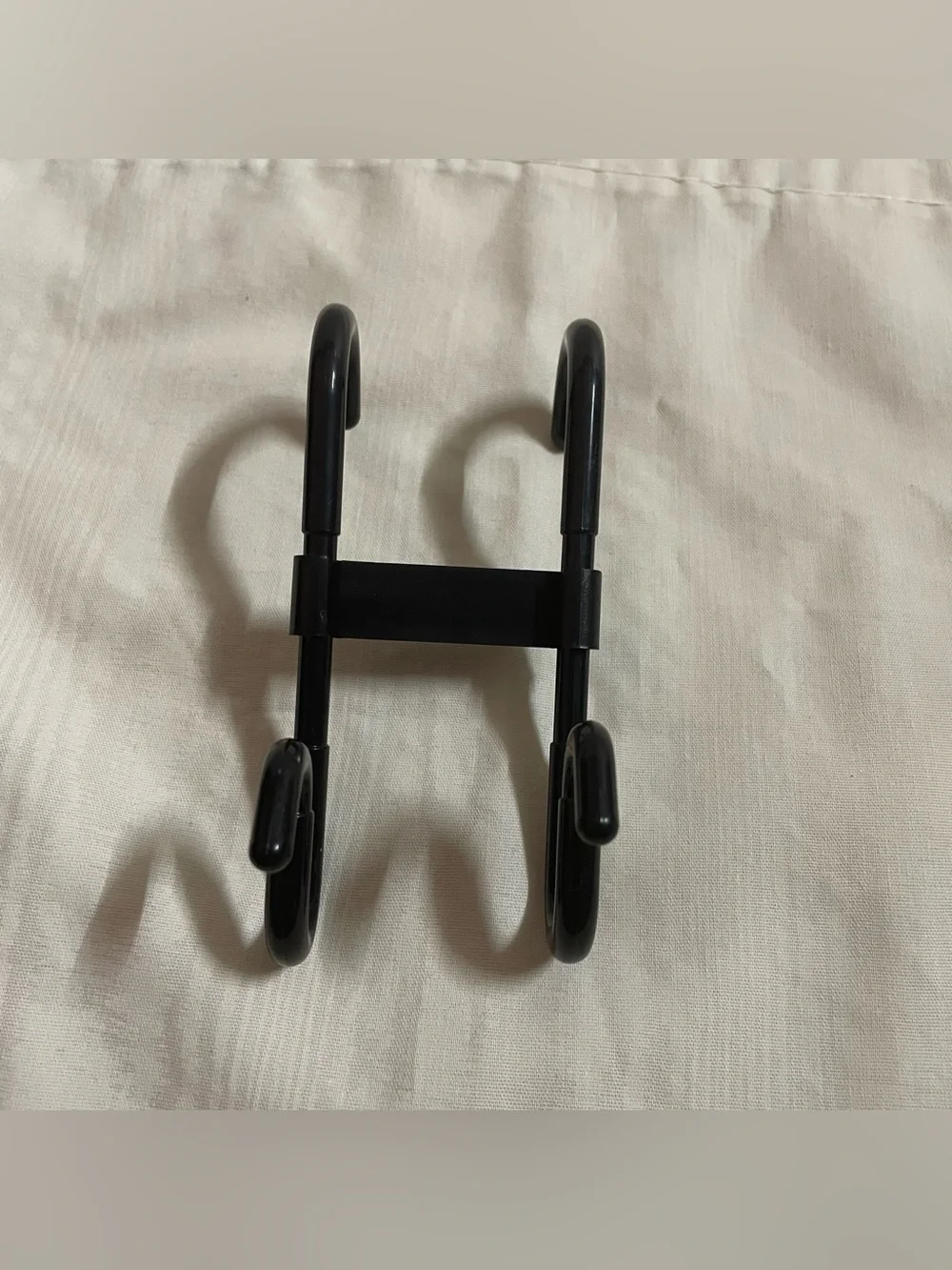 Small Black Plastic Storage Hook